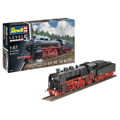 Abbildung von Revell 02168 S3/6 BR18 Lokomotive Bausatz 1:87 (02168)