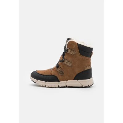 Abbildung von Geox Flexyper GIRL Snowboot/Winterstiefel für Kinder, Größe: 31, Whisky/black Schuhe