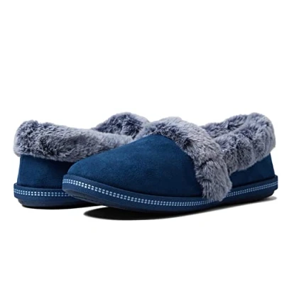Abbildung von Skechers Hausschuh, Damen, Größe: 40, Azul marino Schuhe