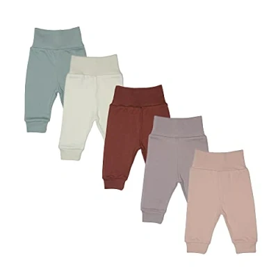 Abbildung von MEA Baby Unisex Hose aus 100% Baumwolle im 5er Pack/Pumphose, Babyhose für Jungen Mädchen, Schlupfhose (86, Mädchen3)