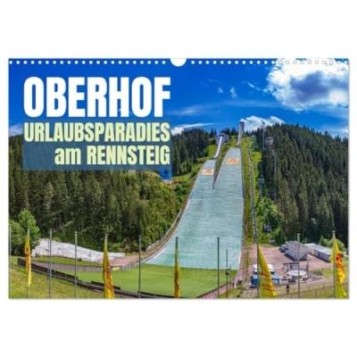 Abbildung von Oberhof Urlaubsparadies am Rennsteig (Wandkalender 2025 DIN A3 quer), CALVENDO Monatskalender