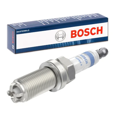 Abbildung von BOSCH 0 242 232 515 Zündkerze M 14 x 1,25 SW: 16 NISSAN: 350Z Coupe, MICRA 3, Note I, PEUGEOT: 307 Schrägheck, 107 Kombi