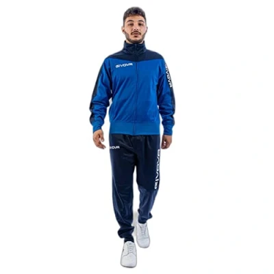 Abbildung von Givova Unisex Rom Roma Triacetat Jumpsuit, Hellblau, M, Azurblau/Blau, M