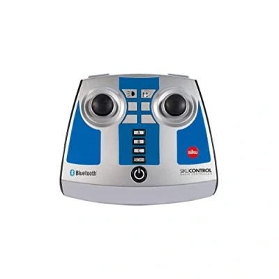 Abbildung von SIKU 6717, Bluetooth Fernsteuermodul, Für CONTROL Liebherr R980 SME Raupenbagger mit Steuerung, Kunststoff, Batteriebetrieben, Blau/Silber