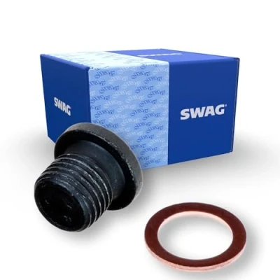 Abbildung von SWAG 33 10 0741 Ölablaßschraube Stahl 6 mit Dichtring AUDI: A6 C6 Avant, Q7, A4 B8 VOLKSWAGEN: Polo V Schrägheck, Touareg II