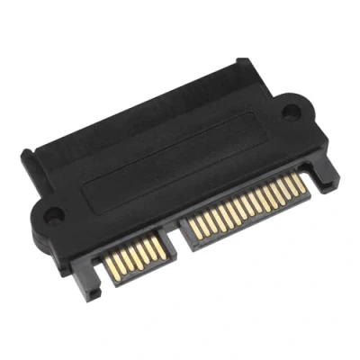 Abbildung von the Lord of Tools SAS zu SATA Winkeladapter Konverter Gerader Kopf 22 polig auf 7 + 15 Festplattenlaufwerk Raid Adapter mit poligem Stromanschluss