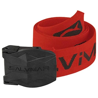 Abbildung von SALVIMAR Gürtel Snake Nylon, rot, Einheitsgröße