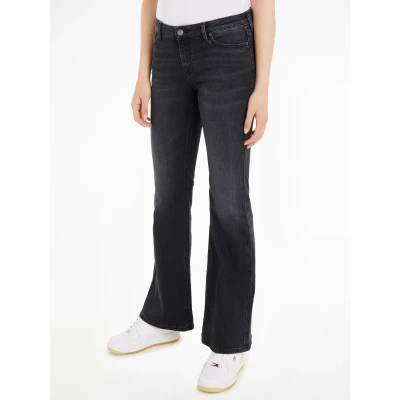 Abbildung von Tommy Jeans Bequeme Jeans, mit Ledermarkenlabel