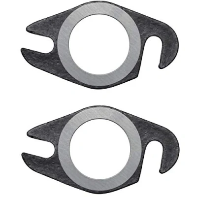 Abbildung von 2x AUSPUFFDICHTUNG KRÜMMER AUSPUFF DICHTUNG MOPED MOTORRAD MOKICK ROLLER BOOSTER SLIDER STUNT
