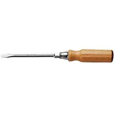 Abbildung von FACOM Schraubendreher Holzgriff, sechskant, für Schlitzschrauben 1,6x10 mm, 200 1 Stück, ATHH.10X175