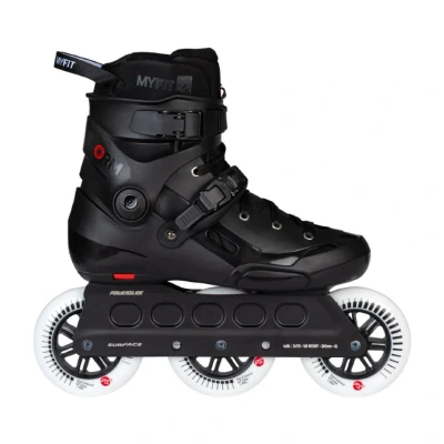 Abbildung von Powerslide Urban Inline Skate Storm Black 110mm, zum cruisen und springen