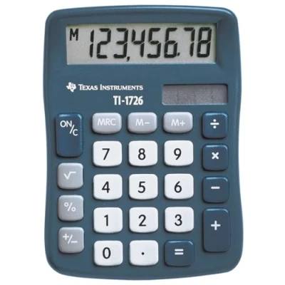 Abbildung von Texas Instruments TI 1726 Taschenrechner,
