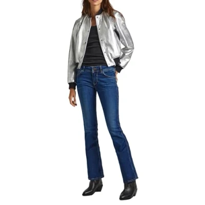 Abbildung von Pepe Jeans Flared Jeans, Damen, Größe: 25x32, Denim