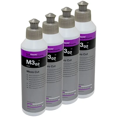 Abbildung von Micro Schleifpolitur Siliconölfrei Cut &amp; Finish M3.02 Koch Chemie 4 X 250 ml