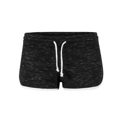 Abbildung von Urban Classics Space DYE Shorts, Damen, Größe: Large, Black, white