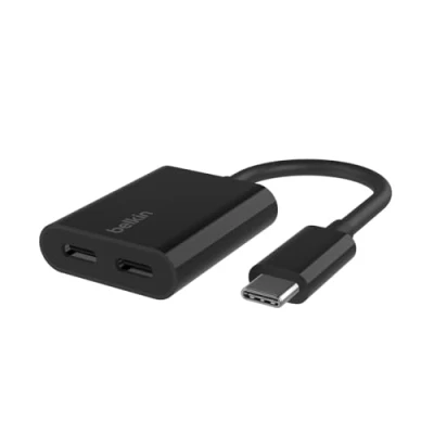 Abbildung von Belkin USB C auf 2 x Adapter