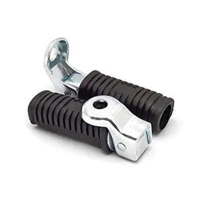Abbildung von Sozius Fussrasten Set Klappbar Verstärkt für Simson S50 S51 S70 SR50 KR51 Schwalbe Star, Hercules Prima Optima Ultra Supra, Zündapp C CS GTS KS, Kreidler Flory Florett Mofa Moped Mokick Motorrad