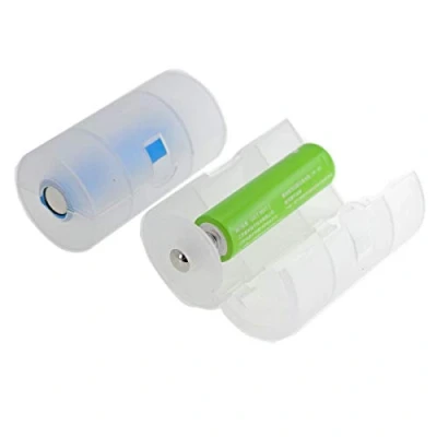 Abbildung von 4X Batterieadapter der Beste Akku Adapter für Mignon auf Mono AA D Alternative zu Batterien und