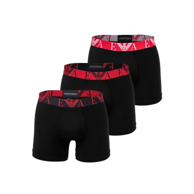 Abbildung von Emporio Armani 3ER PACK BOLD Monogram Panties, Herren, Größe: Small, Schwarz