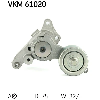Abbildung von SKF VKM 61020 Spannrolle TOYOTA: HILUX 3 Pick up, HIACE 4 Kasten, 6 up