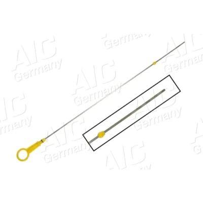 Abbildung von AIC 74381 Ölmeßstab mit Dichtung gelb RENAULT: CLIO 2, Kangoo II / Grand Kangoo, I, DACIA: Logan I MCV, Limousine, Express