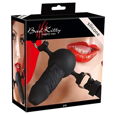 Abbildung von Knebel „gag&quot; in Penisform