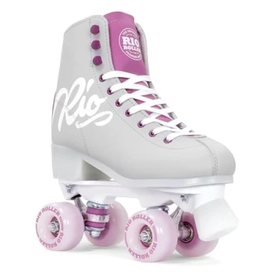 Abbildung von Quad Rollschuhe Script Grau