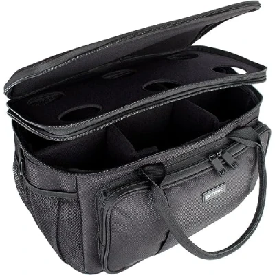 Abbildung von Protec Trompeten Dämpfertasche, modulare Wände und Dämpferhalterung, 6er Pack, Modell M408