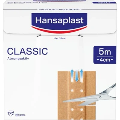 Abbildung von Hansaplast Wundpflaster Hansaplast® Classic (5m x 4cm) *PZN:07577553*