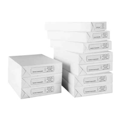 Abbildung von SCHÄFER SHOP Kopierpapier A4 80g/m² Papier Druckerpapier Laserpapier Inkjetpapier Faxpapier 5000 Blatt, 10 Packungen mit 500 weiß