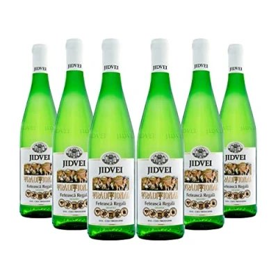Abbildung von Jidvei TRADITIONAL Feteasca Regala Vin Alb Demisec Weißwein halbtrocken aus Rumänien Weinpaket 6 x 0,75 L D.O.C.