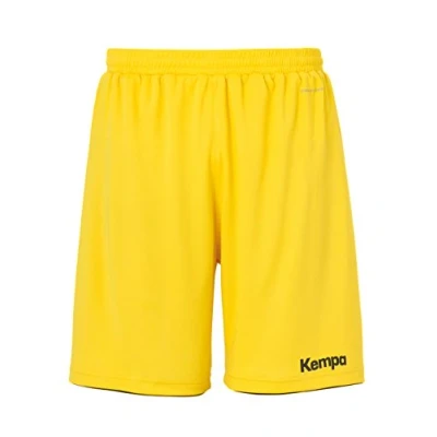 Abbildung von Kempa Herren Emotion Shorts, Gelb (maisgelb/Schwarz), XXXS