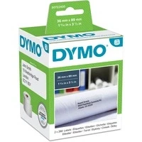 Abbildung von Dymo labelwriter klebstoff wohnsitz etiketten whitepaper 36 x 89 mm 520pcs S0722400
