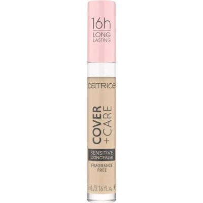 Abbildung von Catrice Cover + Care Sensitive Concealer, Abdeckstift, Nr. 010C, nude, Anti Pickel, beruhigend, aufhellend, pflegend, Haut, langanhaltend, natürlich, vegan, ölfrei, wasserfest (5ml)