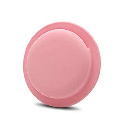 Abbildung von CoverKingz Silikonhülle kompatibel mit AirTags 2021 klebend Air Tag Selbstklebende Hülle Klebehalterung Airtag Aufkleber Silikon Case Halterung Rosa