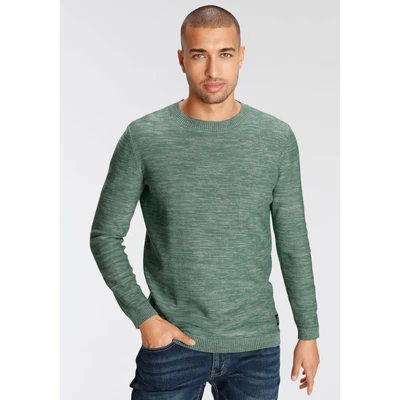 Abbildung von AJC Strickpullover, in melierter Optik