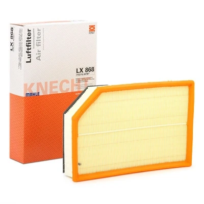 Abbildung von MAHLE ORIGINAL LX 868 Luftfilter 62,3 216 328,0, 328,0 Filtereinsatz VOLVO: XC90 I