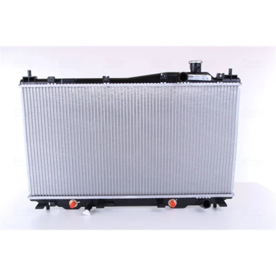 Abbildung von NISSENS 68115 Kühler, Motorkühlung Aluminium 350 660 17 Kühlrippen gelötet HONDA: CIVIC 7 Hatchback, 8 Stufenheck, Coupe