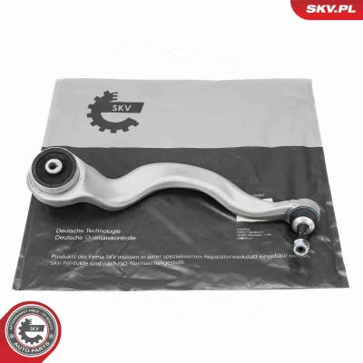 Abbildung von ESEN SKV 69SKV307 Querlenker mit Gummilager, Kugelgelenken, ohne Lager Vorderachse unten, links Aluminium 16,2mm BMW: 3 Touring