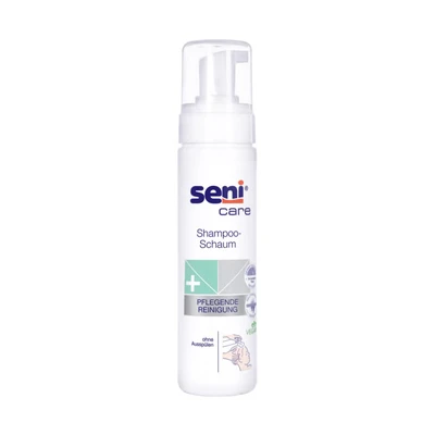 Abbildung von Seni Care Shampoo schaum zur, zum Haarwäsche ohne Wasser