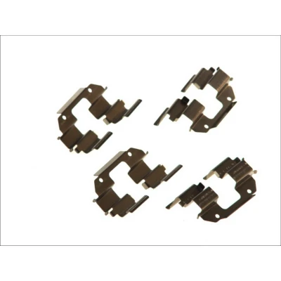 Abbildung von QUICK BRAKE 109 1285 Zubehörsatz, Scheibenbremsbelag CHEVROLET: Matiz, DAEWOO: Matiz I Schrägheck