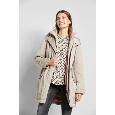 Abbildung von bugatti Parka, mit Kapuze, aus wasserabweisendem Material