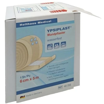 Abbildung von Holthaus Medical Pflaster 6 cm x 5 m beige