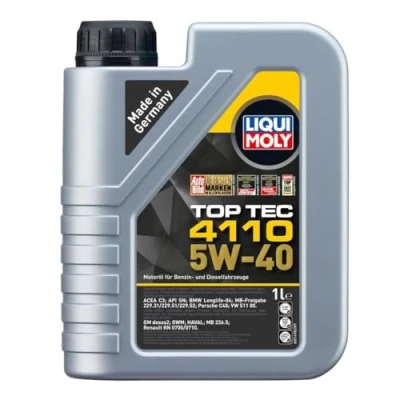 Abbildung von LIQUI MOLY Top Tec 4110 5W 40 1 L Synthesetechnologie Motoröl Art. Nr.: 21478, farblos