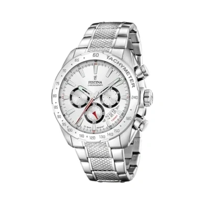 Abbildung von Festina Chronograph Timeless Chronograph, Armbanduhr, Quarzuhr, Herrenuhr, Stoppfunktion