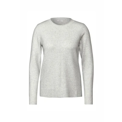 Abbildung von Cecil Kuscheliger Strickpullover, Damen, Größe: XXL, Grau