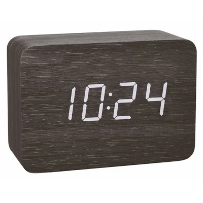 Abbildung von TFA Dostmann Funkwecker Design Funk Wecker in Holz Optik Clocco 60.2549