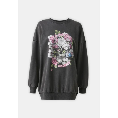 Abbildung von ONLY Onllucinda Autentic Oneck Sweatshirt, Damen, Größe: Small, Black