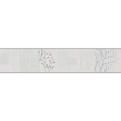 Abbildung von A.S. Création Bordüre &quot;Only Borders&quot;, Wald natürlich floral, Tapete Barock mit Ästen Borte Wohnzimmer Flur Design Optik
