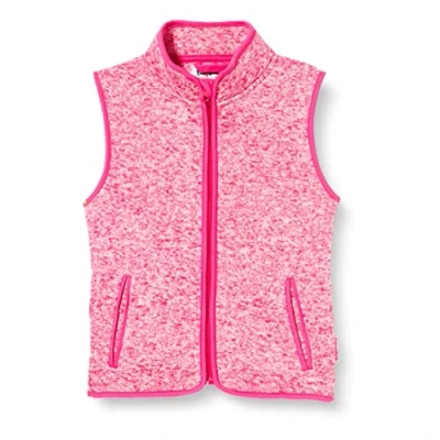 Abbildung von Playshoes Unisex Kinder Fleece Weste Outdoor Oberteil, pink Strickfleece, 152